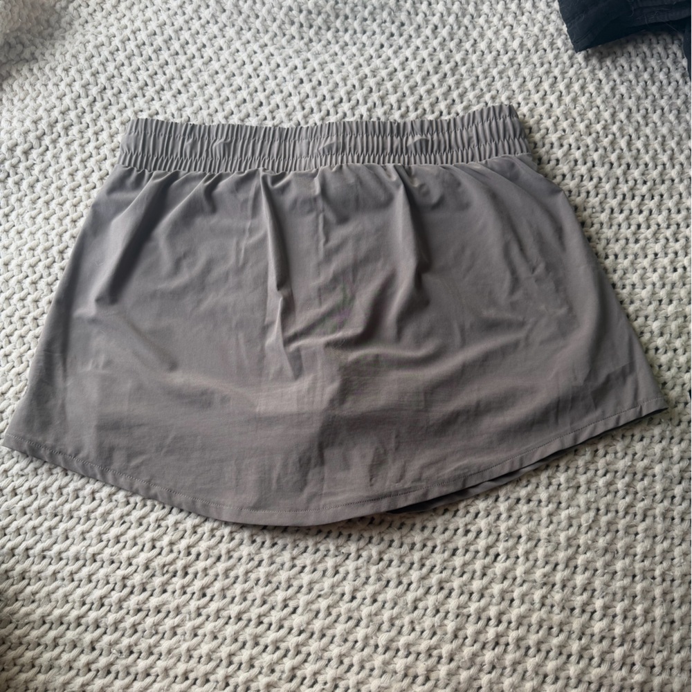 all in motion Taupe Mini Skort